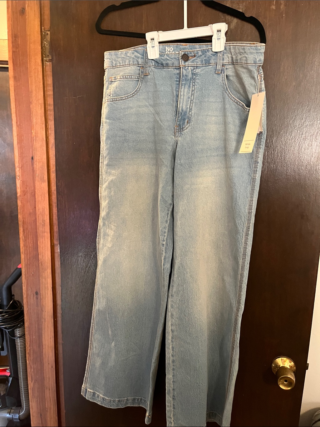 No Boundaries Light Blue Men's Bootcut Jeans